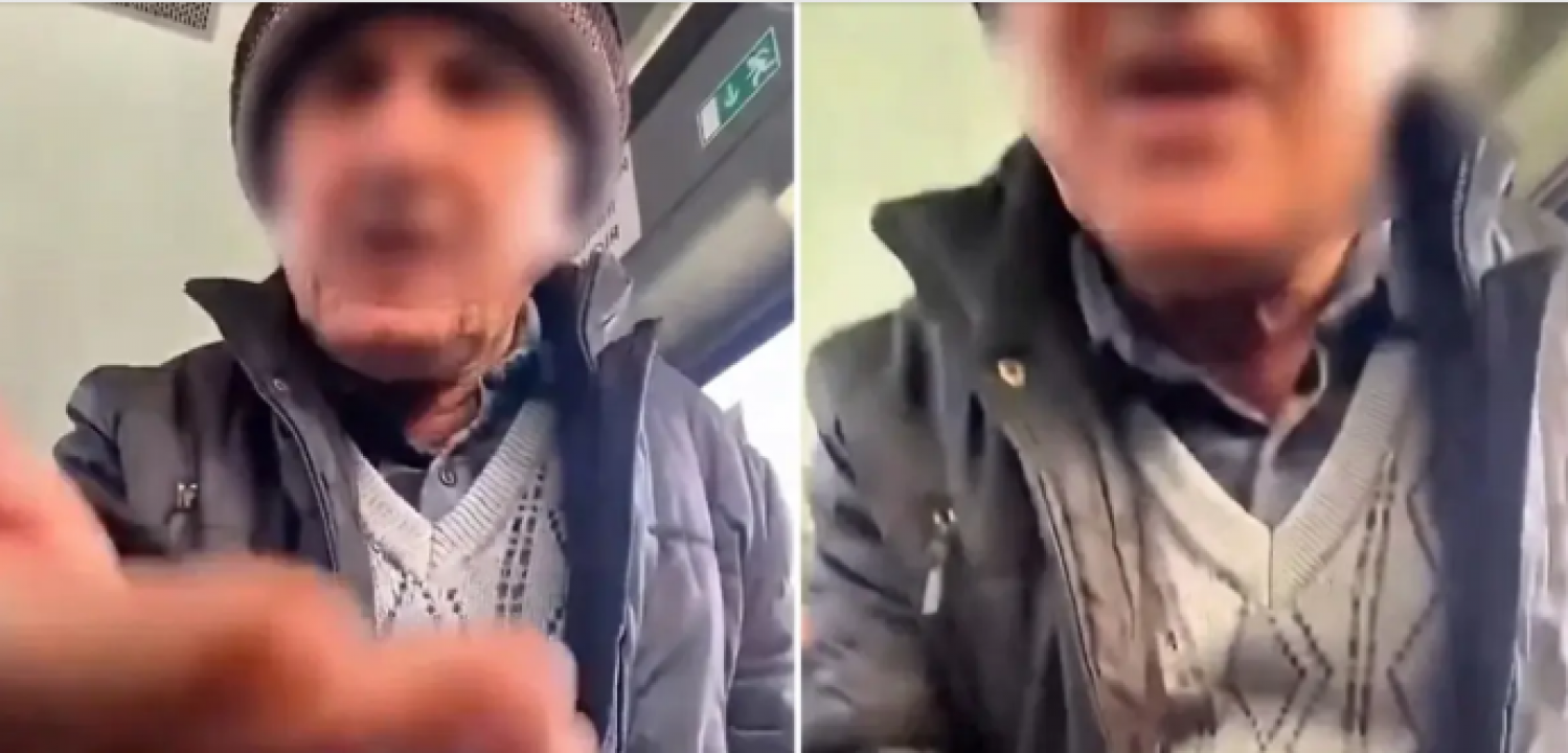 Yaşlı adamdan engelli gence skandal zorbalık: Yer vermeyince üzerine oturmaya çalıştı!