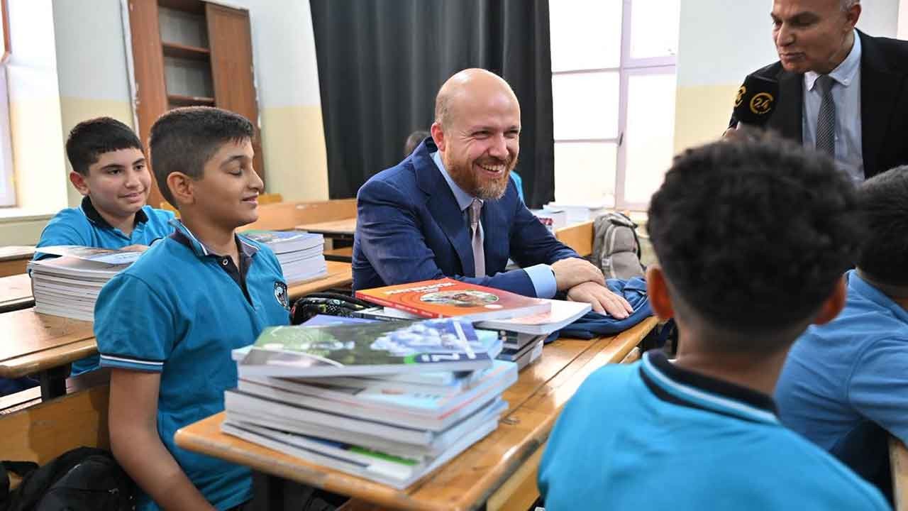 Yeni eğitim öğretim yılı başladı: Bilal Erdoğan öğretmen ve öğrencilerle buluştu