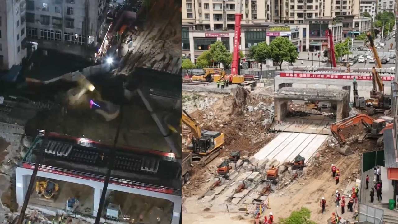 Yok böyle mühendislik ve teknoloji! 24 saatte 2.500 tonluk köprü