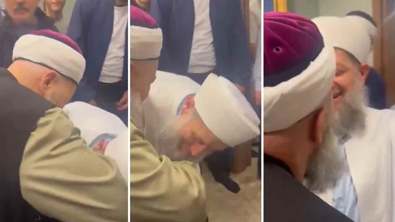 Yusuf Ziya Gümüşel'e ünlü isimden ziyaret