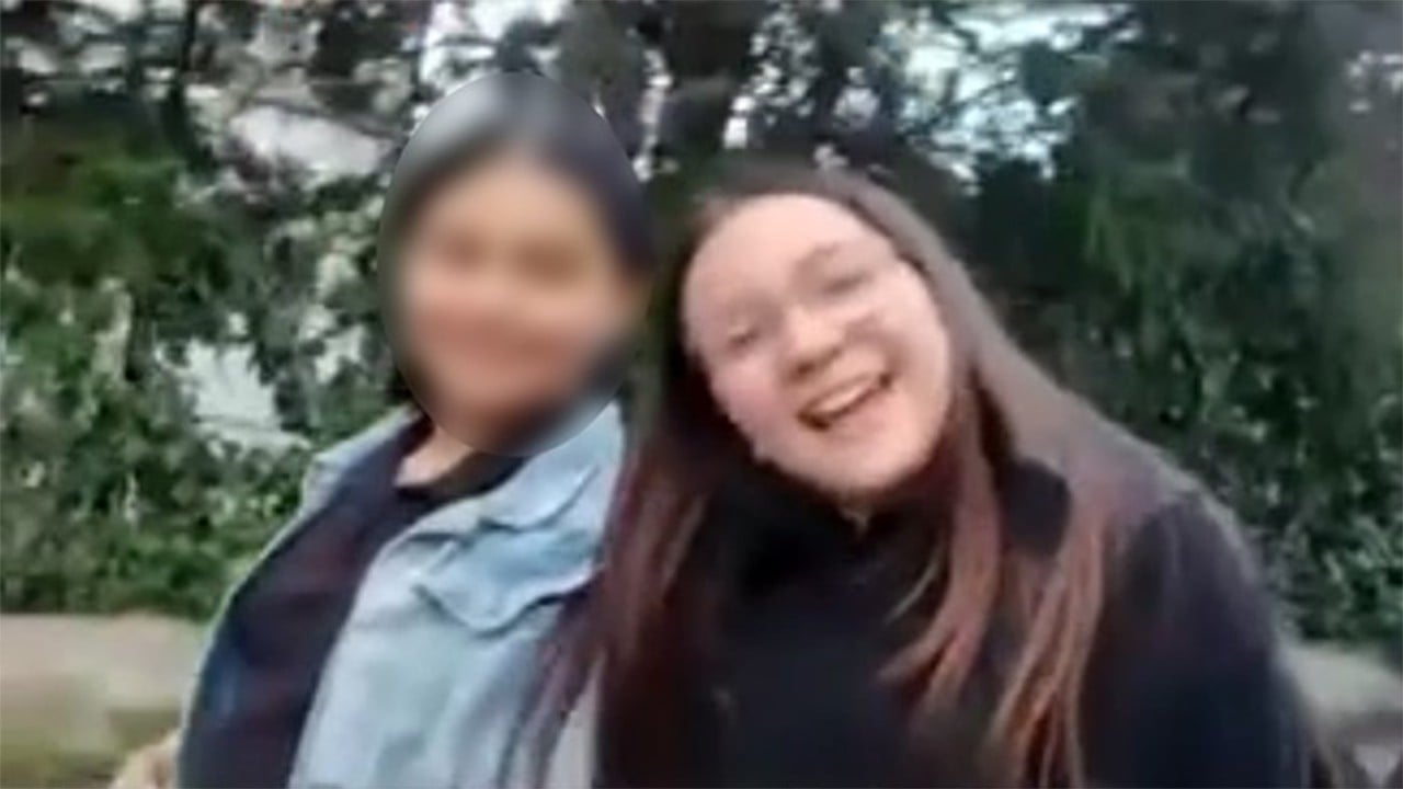 Zeynep'in okul yolundaki görüntüleri yürekleri burktu