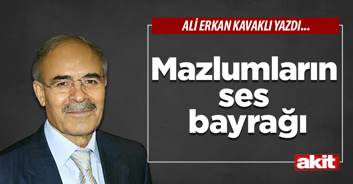 Mazlumların ses bayrağı