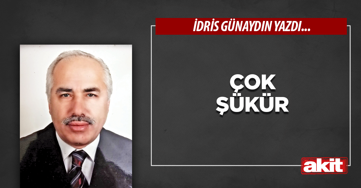 Çok şükür