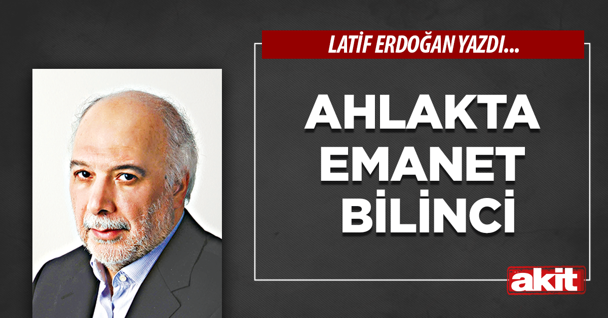 Ahlakta emanet bilinci