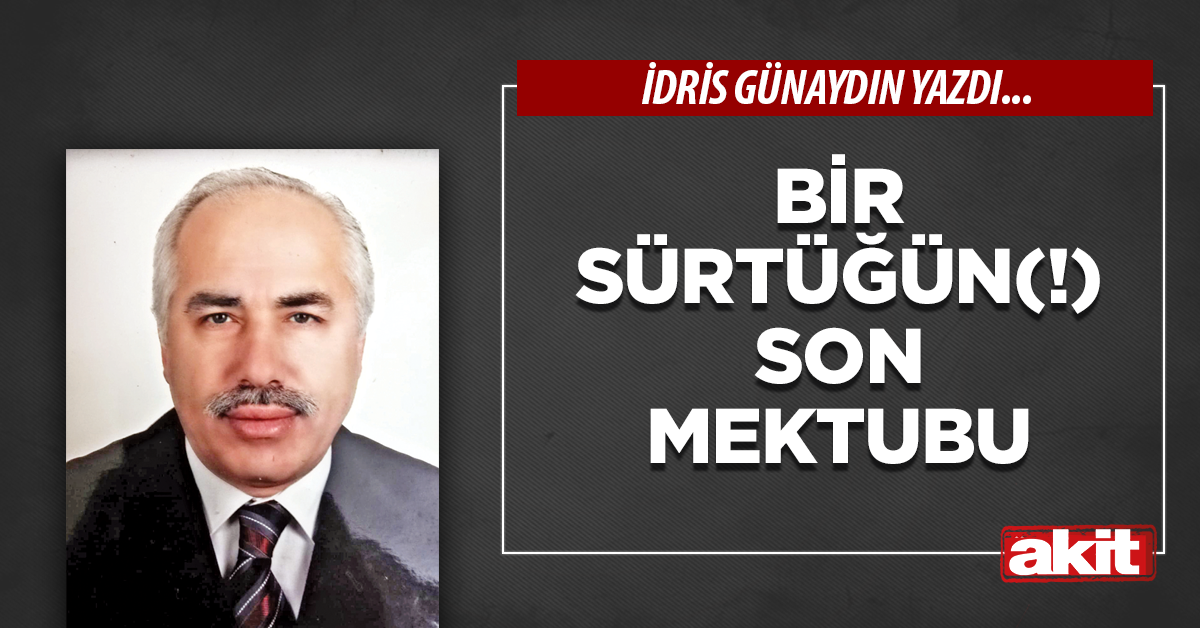 Bir sürtüğün(!) son mektubu