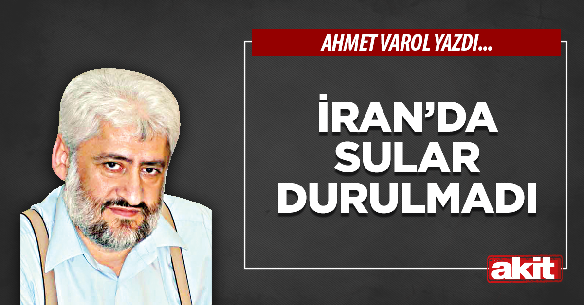 İran’da sular durulmadı