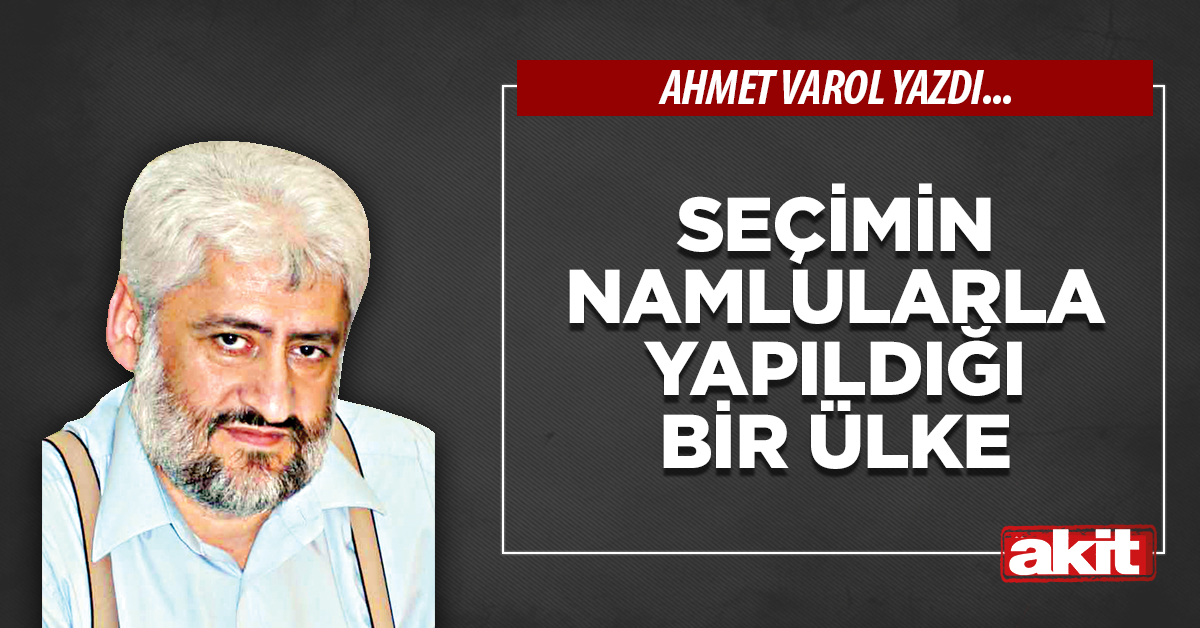 Seçimin namlularla yapıldığı bir ülke