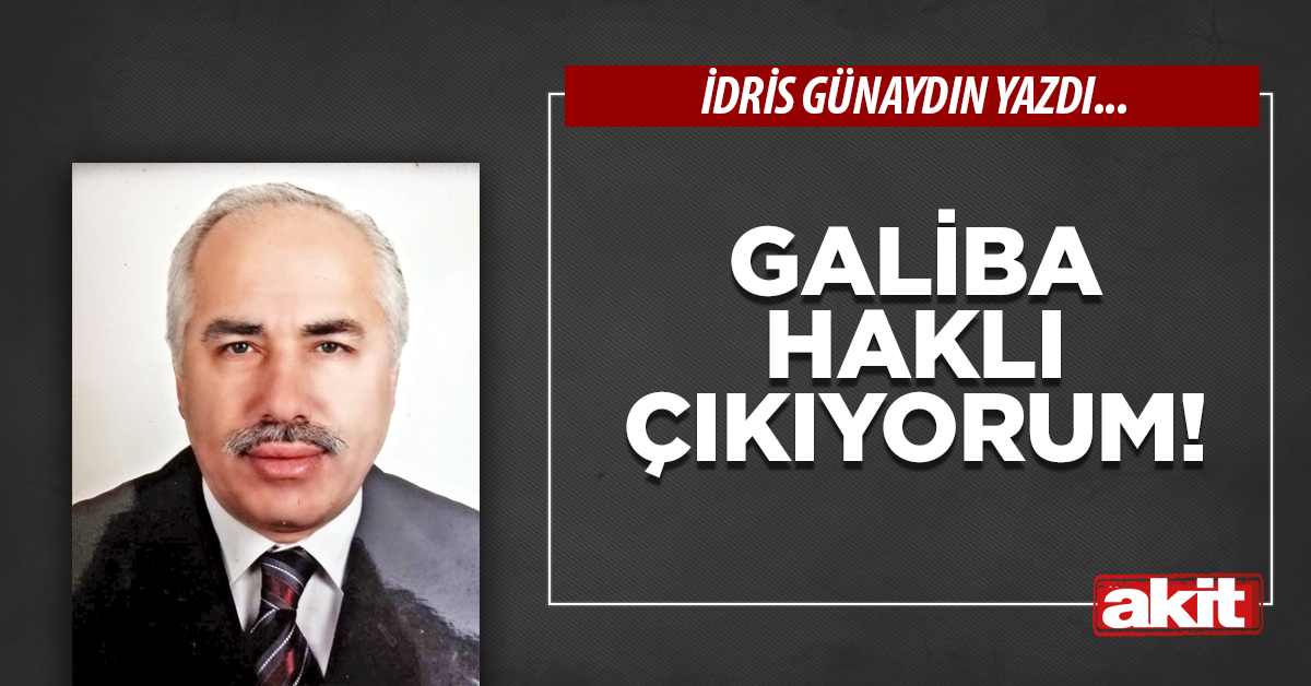 Galiba haklı çıkıyorum!