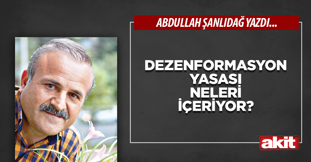 Dezenformasyon yasası neleri içeriyor?