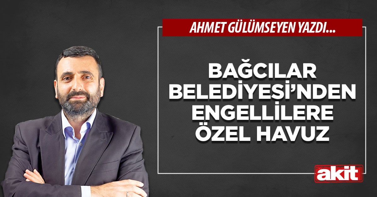Bağcılar Belediyesi’nden engellilere özel havuz