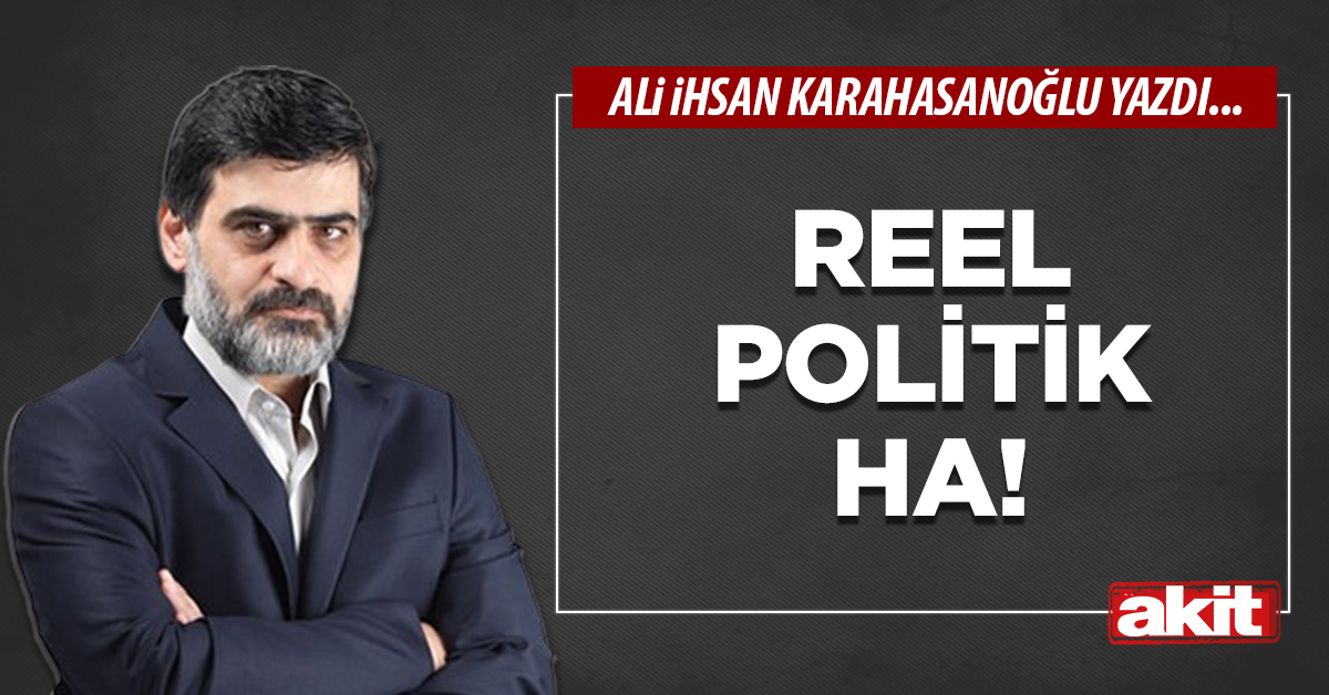 Reel politik ha!