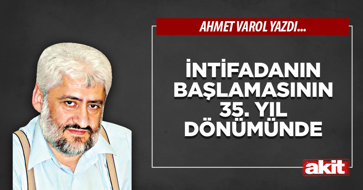 İntifadanın başlamasının 35. yıl dönümünde