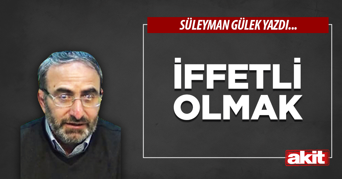 İffetli olmak
