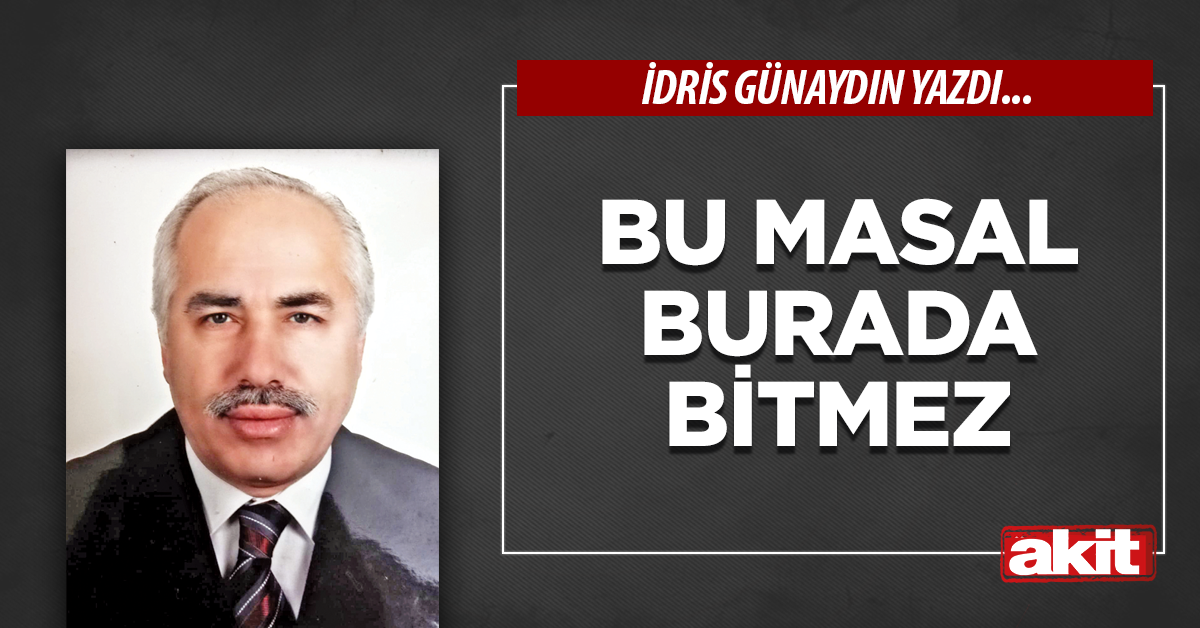 Bu masal burada bitmez