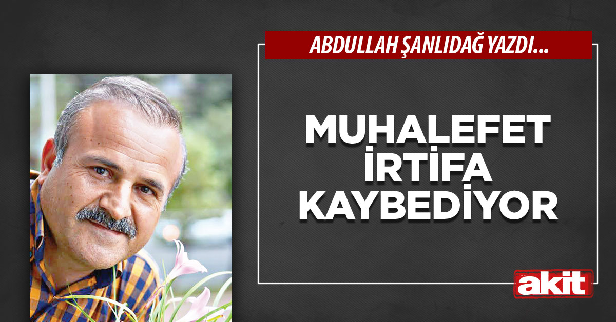 Muhalefet irtifa kaybediyor