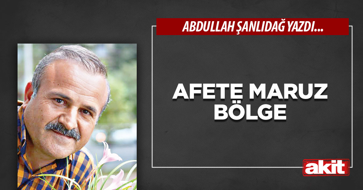 Afete maruz bölge