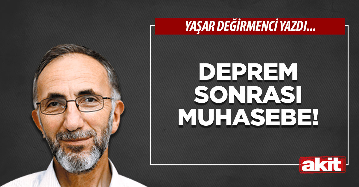 Deprem sonrası muhasebe!