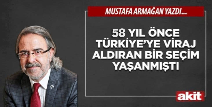 58 yıl önce Türkiye’ye viraj aldıran bir seçim yaşanmıştı