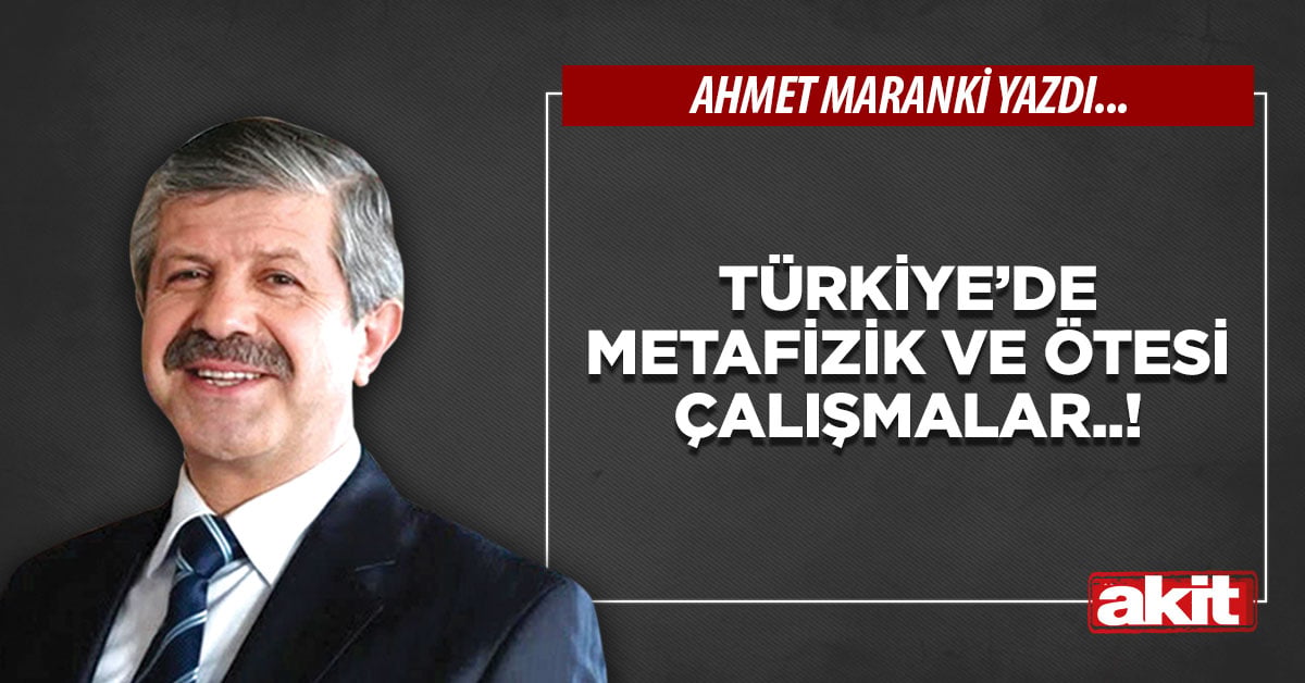 Türkiye’de metafizik ve ötesi çalışmalar..!