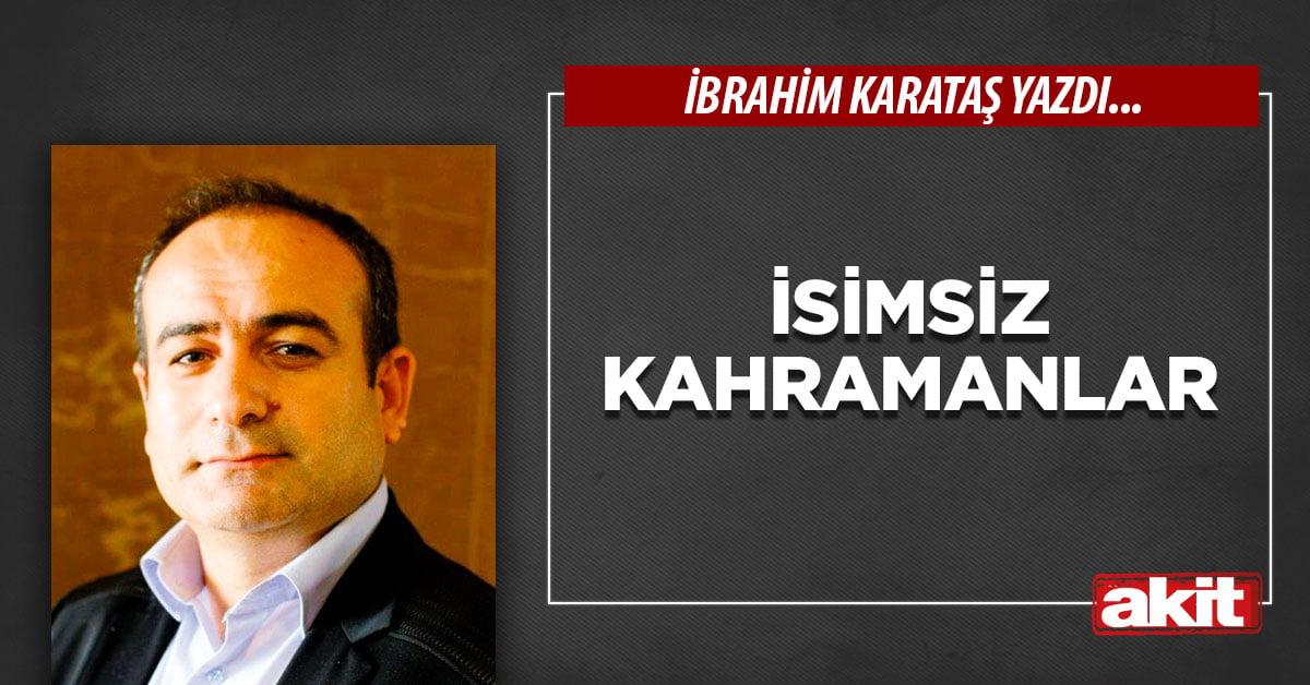 İsimsiz kahramanlar