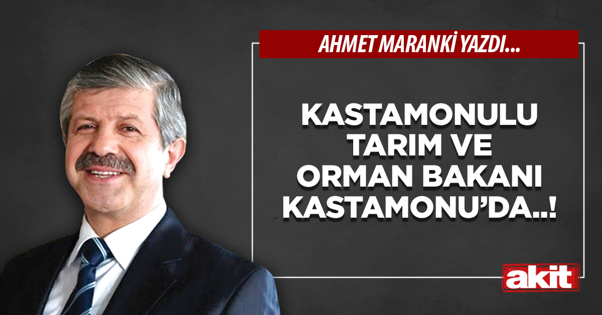 Kastamonulu Tarım Ve Orman Bakanı Kastamonu’da..!