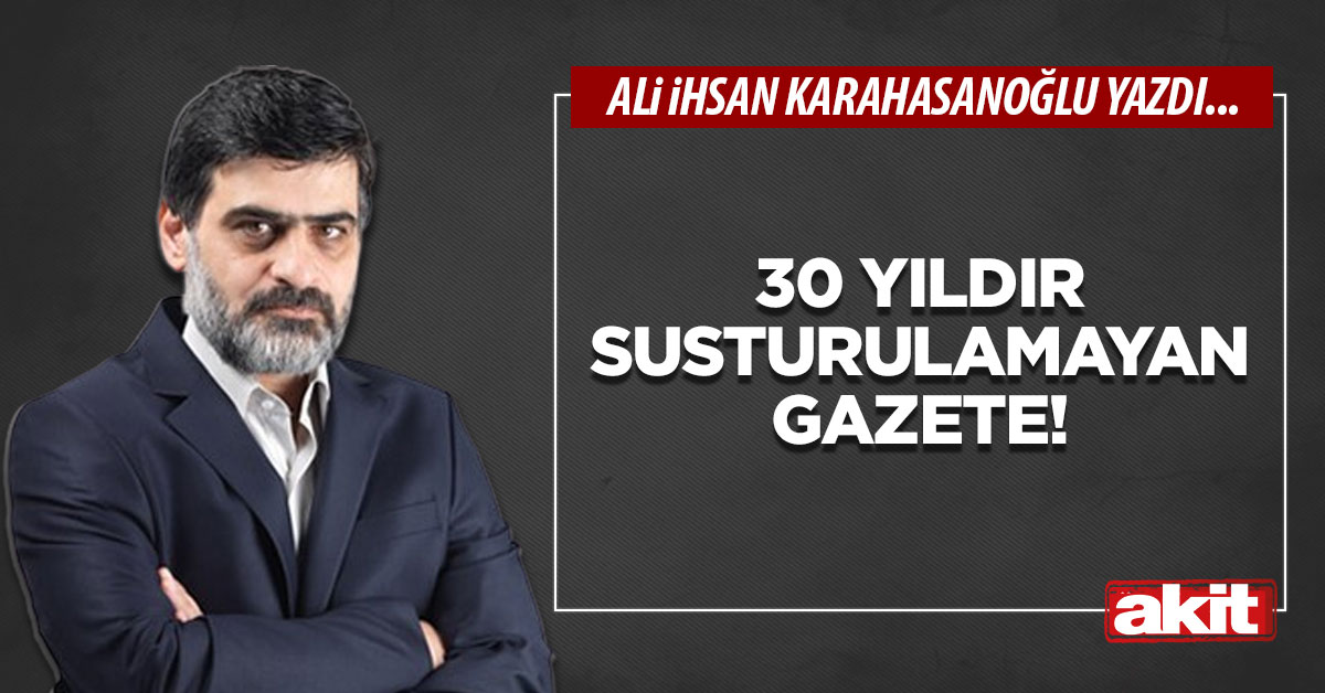 30 yıldır susturulamayan gazete!