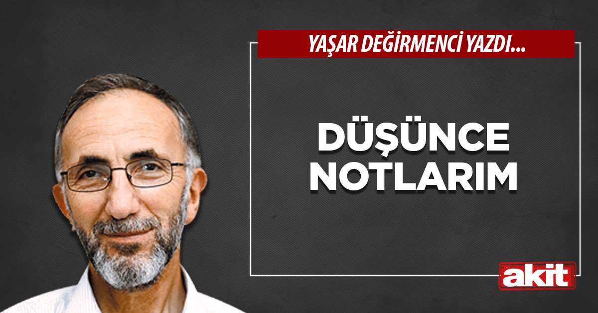 Düşünce Notlarım