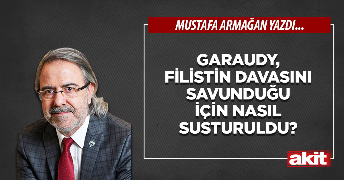 Garaudy, Filistin davasını savunduğu için nasıl susturuldu?