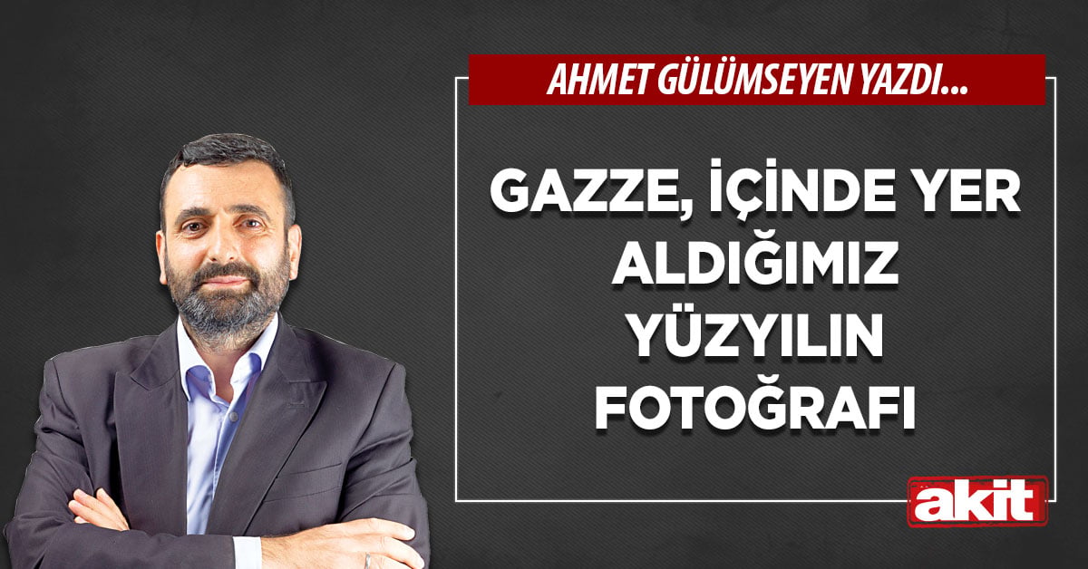 Gazze, içinde yer aldığımız yüzyılın fotoğrafı