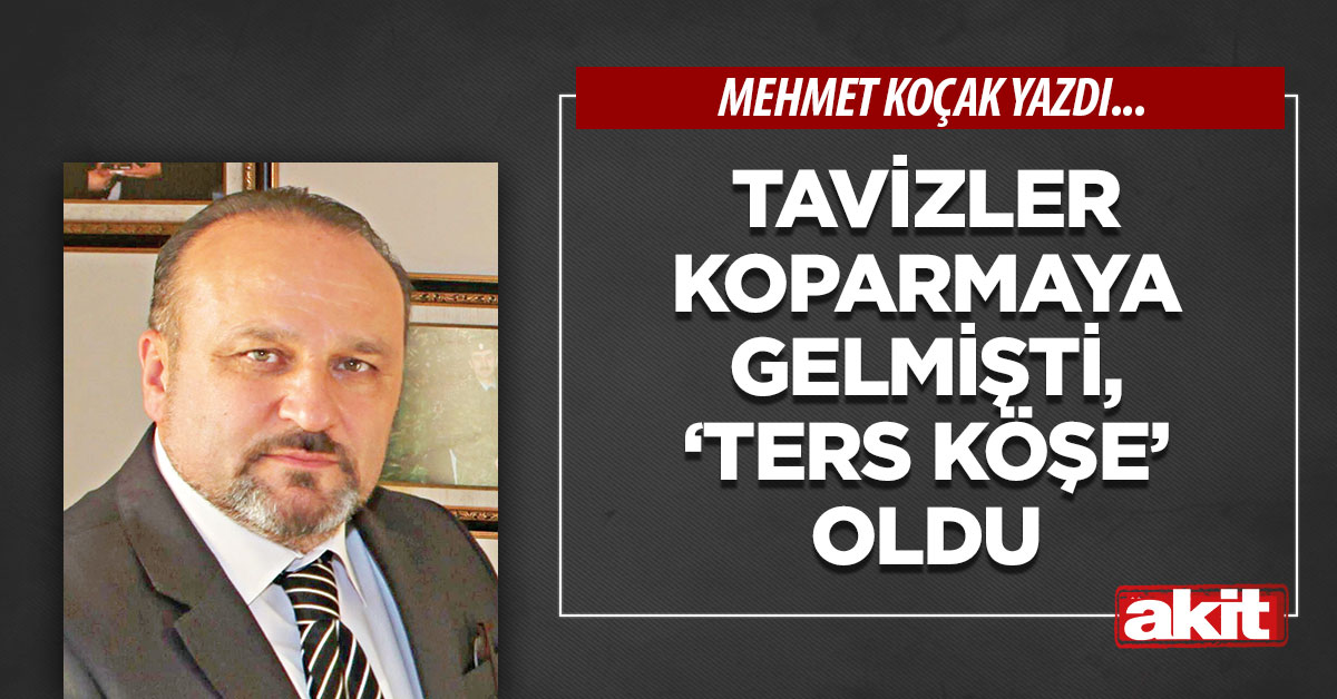 Tavizler koparmaya gelmişti, ‘ters köşe’ oldu