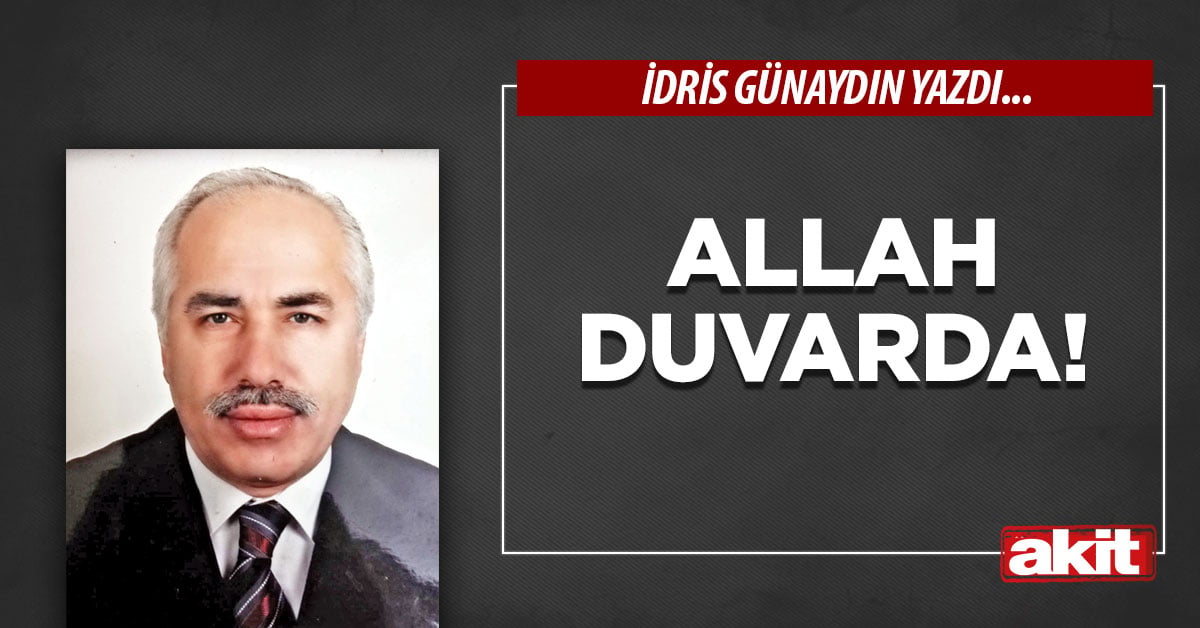 Allah duvarda!