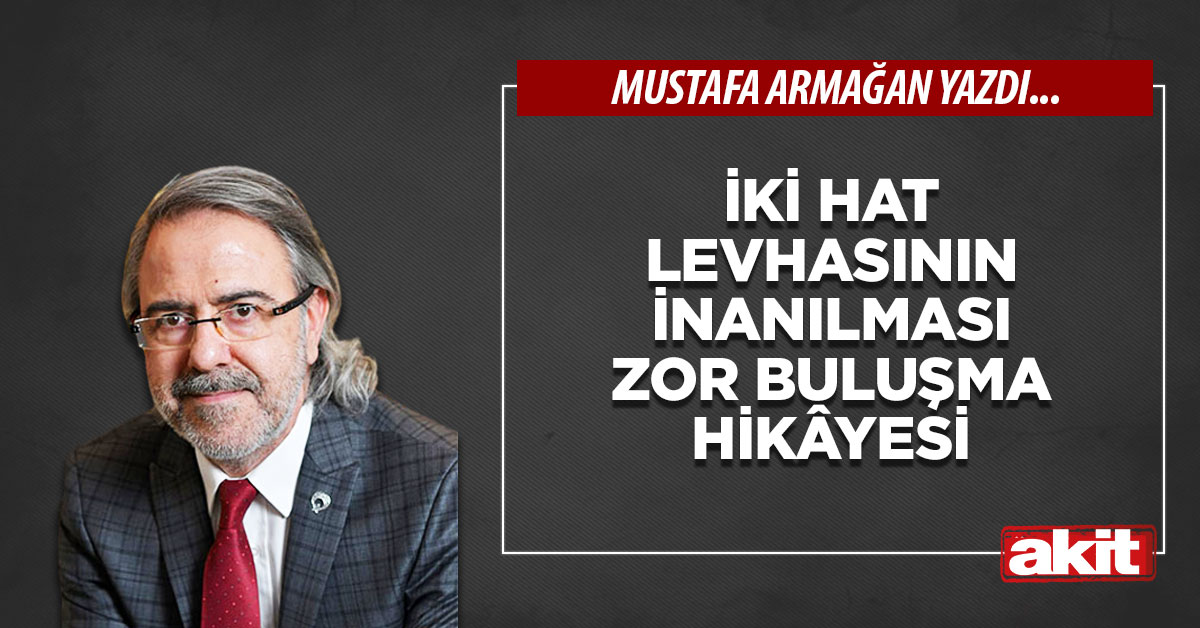 İki hat levhasının inanılması zor buluşma hikâyesi