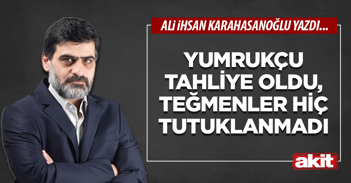 Yumrukçu tahliye oldu, teğmenler hiç tutuklanmadı