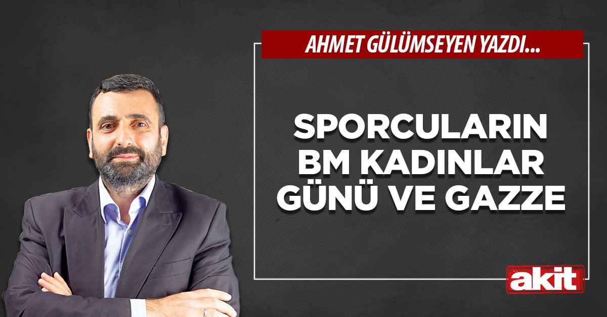 Sporcuların BM Kadınlar Günü ve Gazze