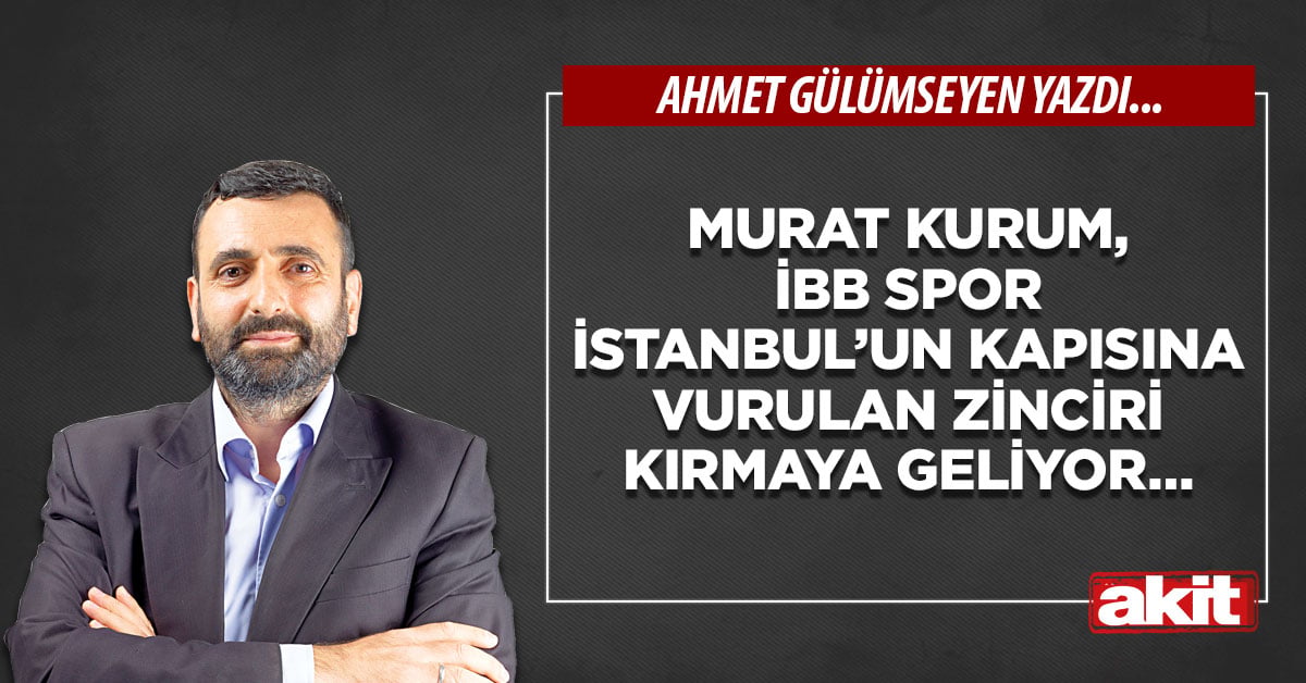 Murat Kurum, İBB Spor İstanbul’un kapısına vurulan zinciri kırmaya geliyor…