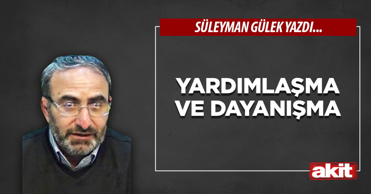 Yardımlaşma ve dayanışma