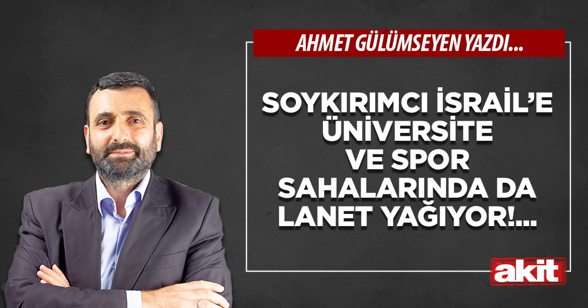 Soykırımcı İsrail’e üniversite ve spor sahalarında da lanet yağıyor!...