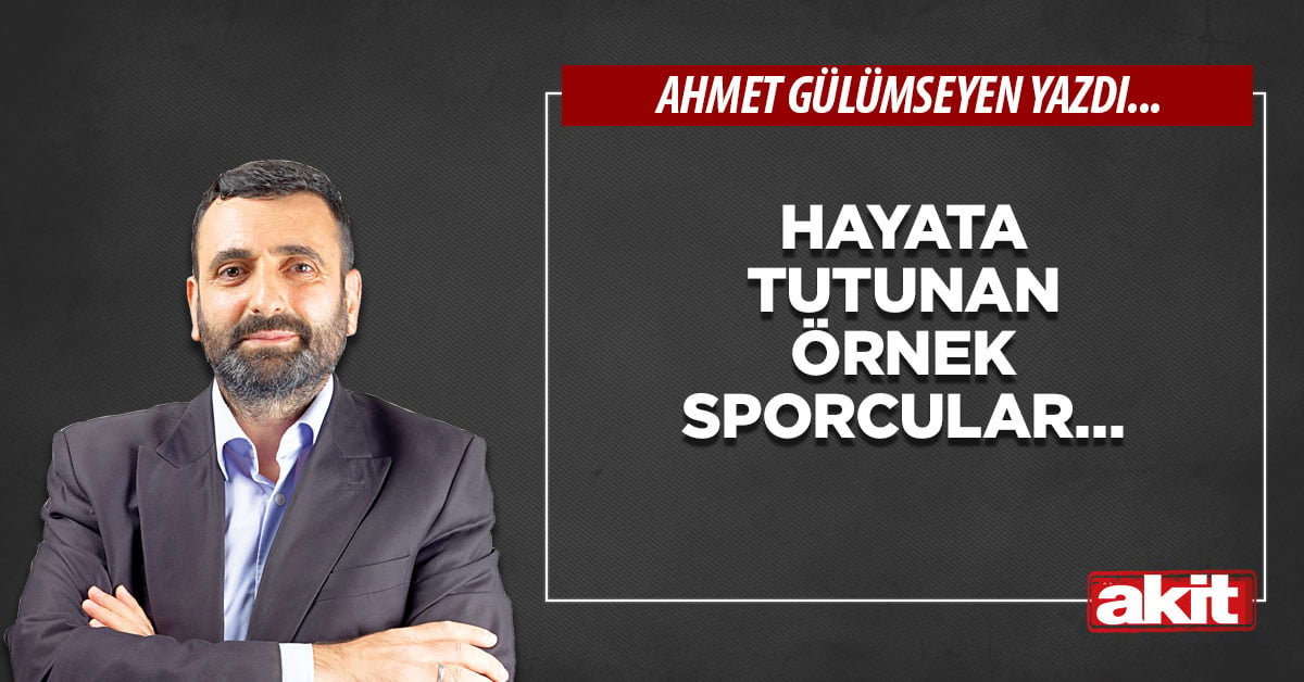 Hayata tutunan örnek sporcular…