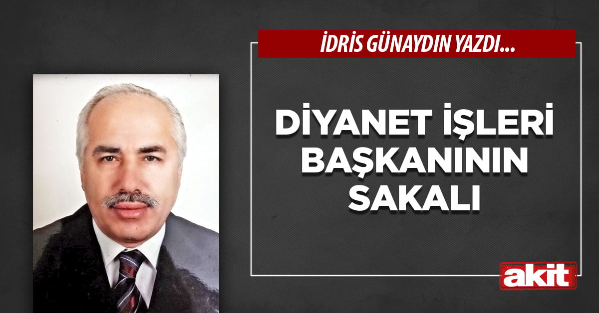 Diyanet İşleri Başkanının sakalı