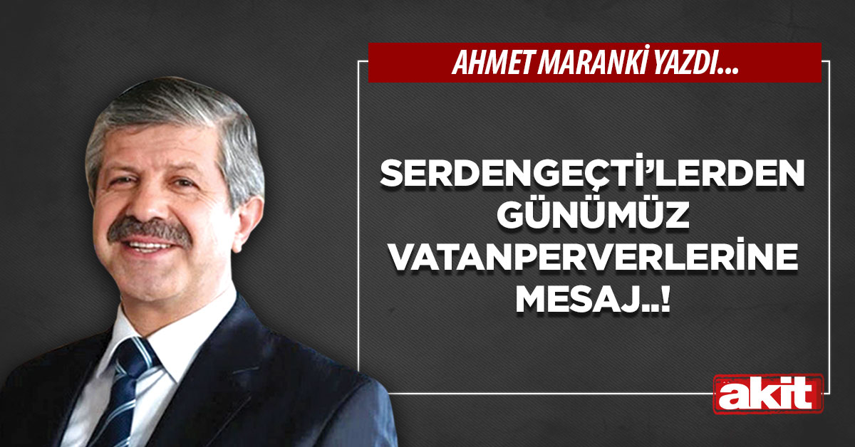 Serdengeçti’lerden günümüz vatanperverlerine mesaj..!