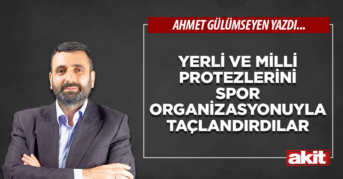 Yerli ve milli protezlerini spor organizasyonuyla taçlandırdılar