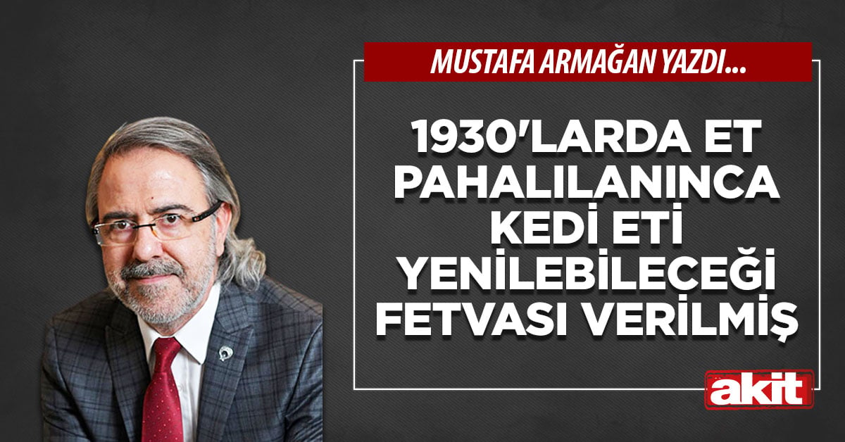 1930’larda et pahalılanınca kedi eti yenilebileceği fetvası verilmiş