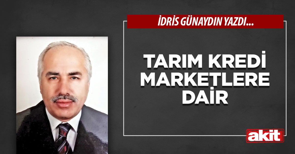 Tarım Kredi Marketlere Dair