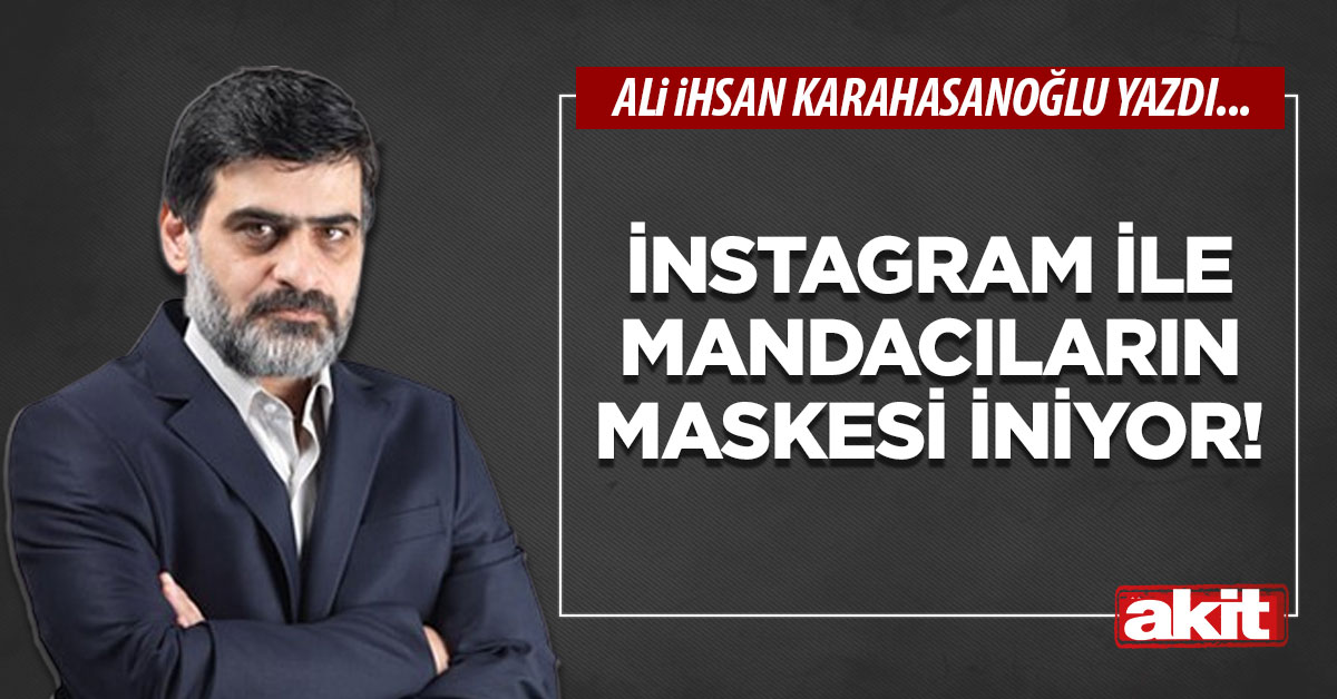 İnstagram ile mandacıların maskesi iniyor!