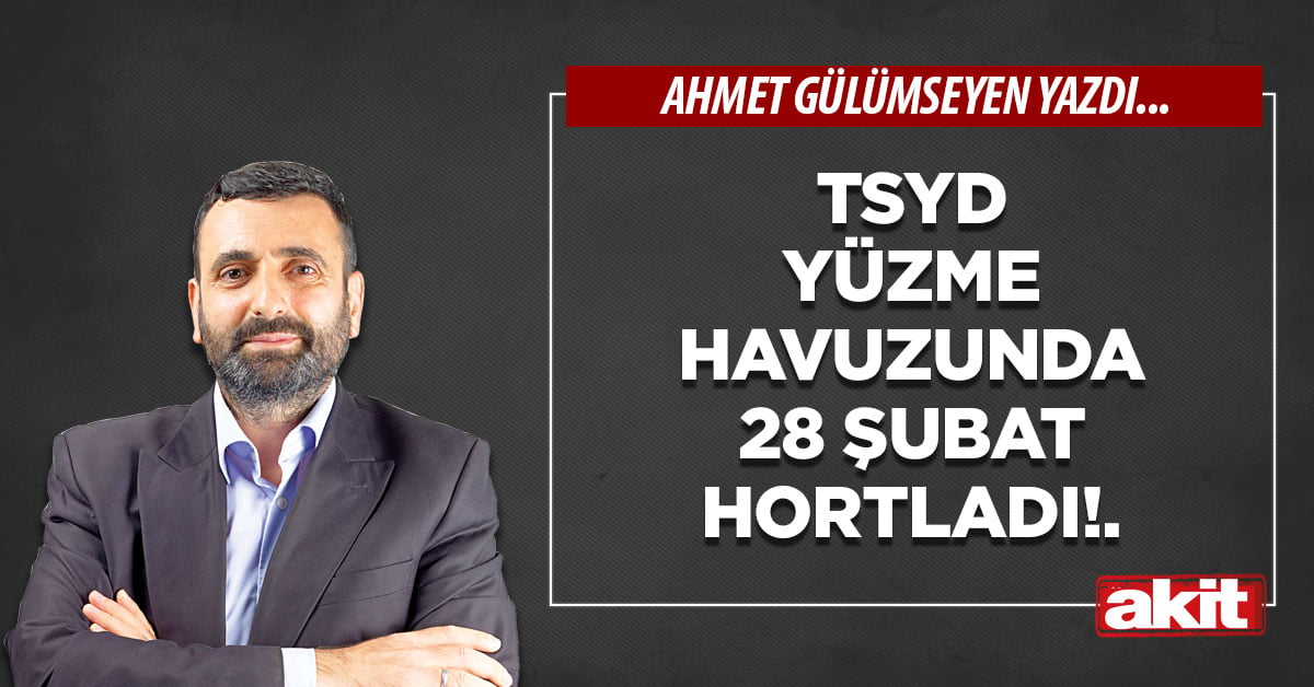 TSYD Yüzme Havuzunda 28 Şubat hortladı!.