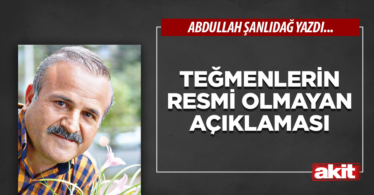Teğmenlerin resmi olmayan açıklaması