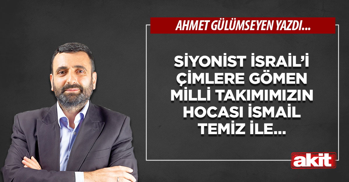 Siyonist İsrail’i çimlere gömen Milli Takımımızın hocası İsmail Temiz ile…