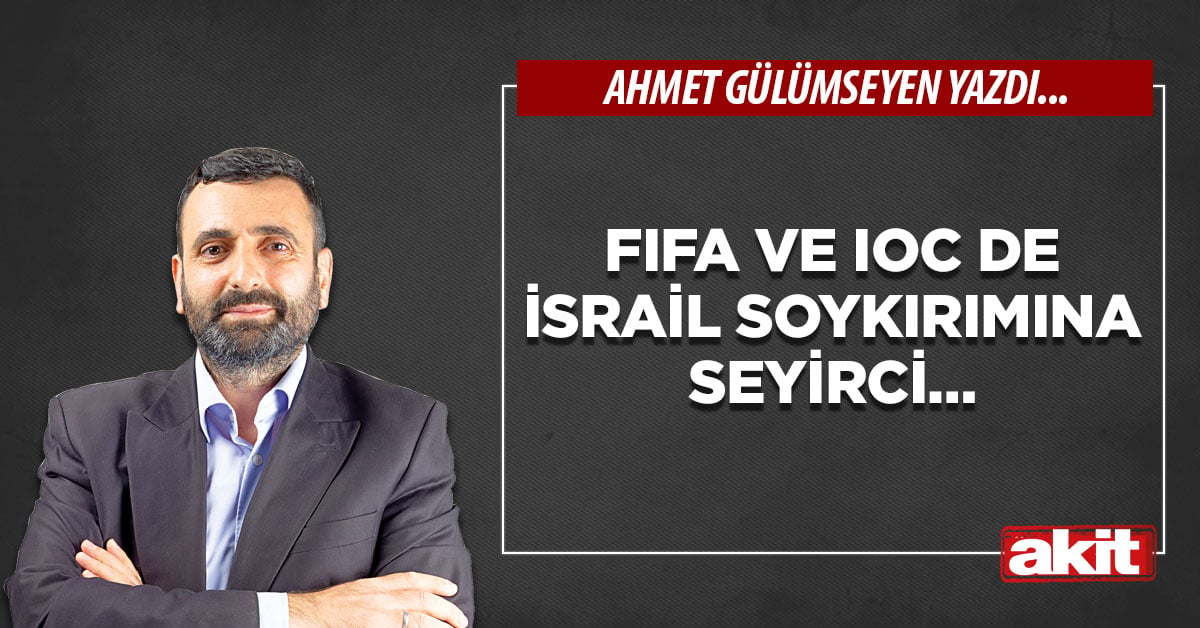 FIFA ve IOC de İsrail soykırımına seyirci…