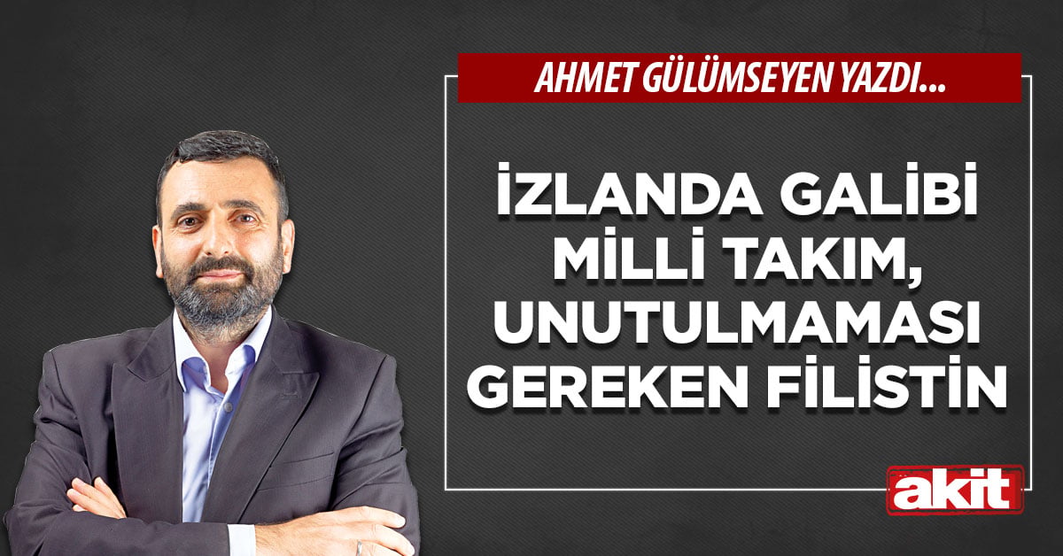 İzlanda galibi Milli Takım, unutulmaması gereken Filistin