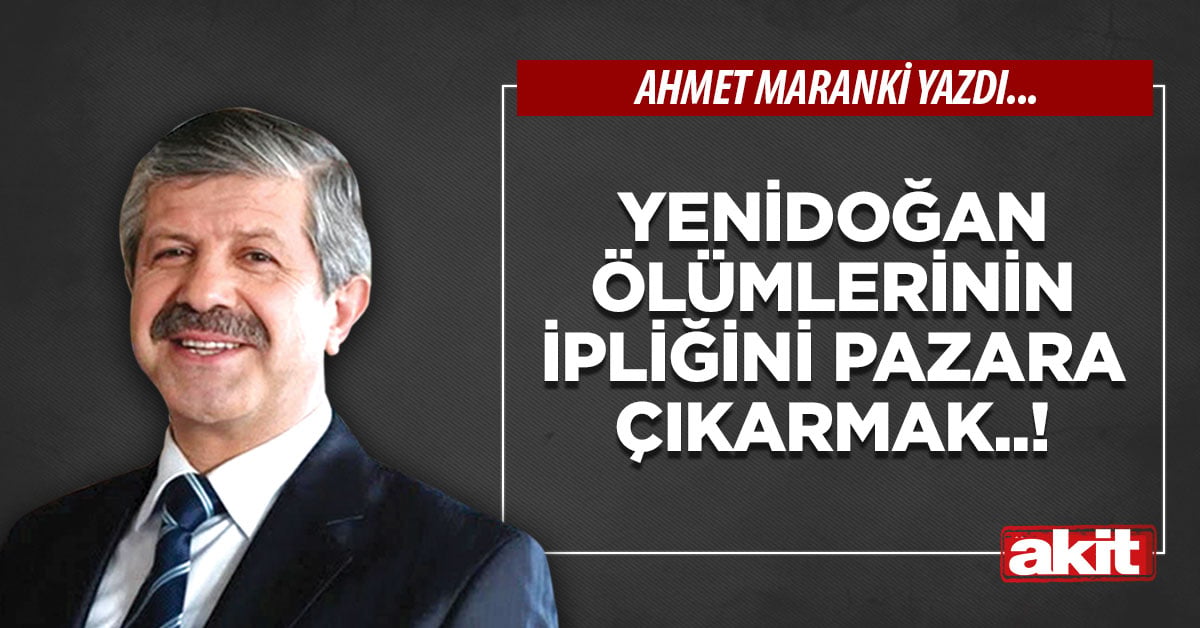 Yenidoğan ölümlerinin ipliğini pazara çıkarmak..!